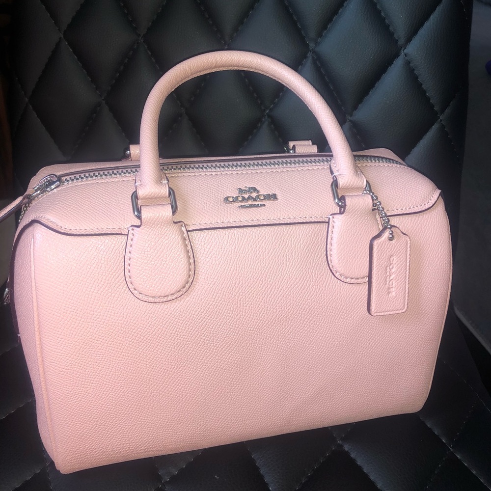 Coach Pink Mini Bennet Satchel